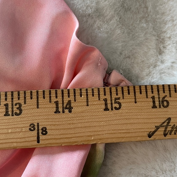 Abercombie & Fitch Julia Slip Tie-Back Maxi Dress in Light Pink NEW w/out tags - Picture 9 of 12